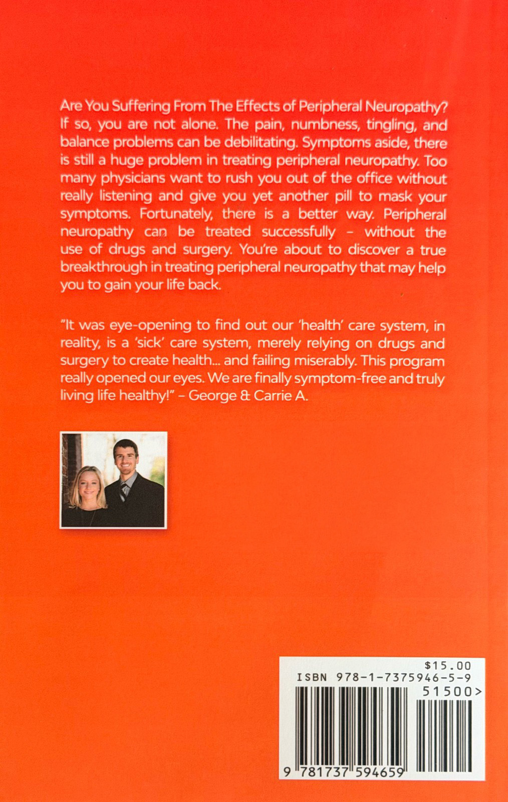 The Truth About Reversing Neuropathy Now — Dr. Logan Swaim — back cover